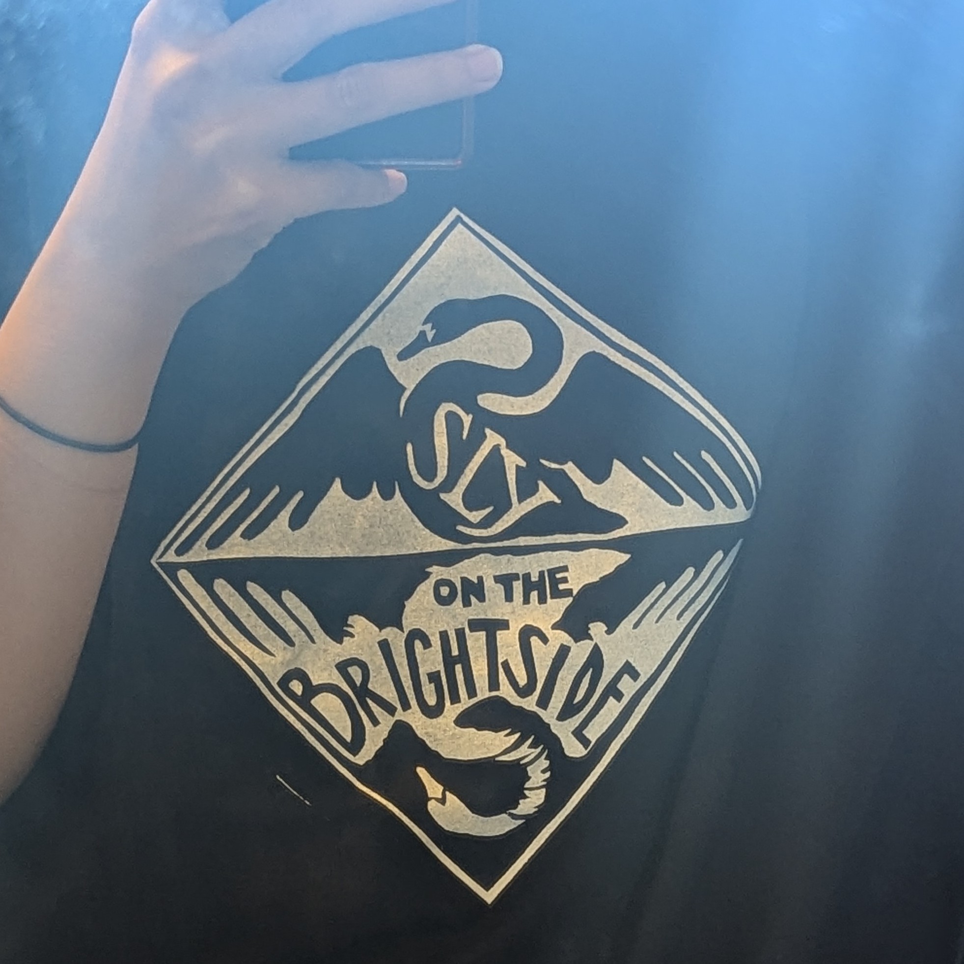 screenprint sly on the bright side